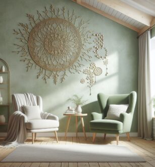 Textured bedroom walls-7CPM