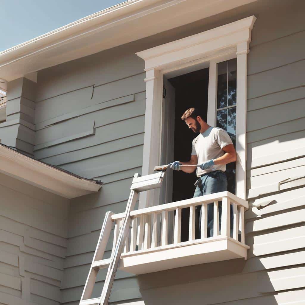 art of exterior painting