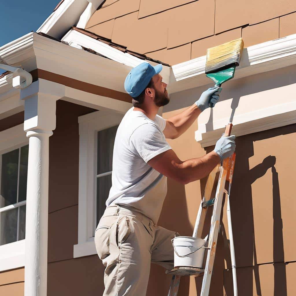 art of exterior painting