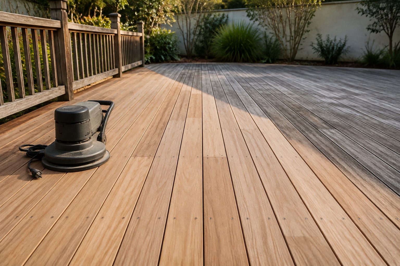 Why sanding comes before oiling a timber deck, the correct order of work, how to choose a deck oil, what it costs and the mistakes that ruin the finish.
